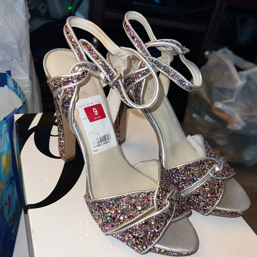 Nine West Sequin Heels